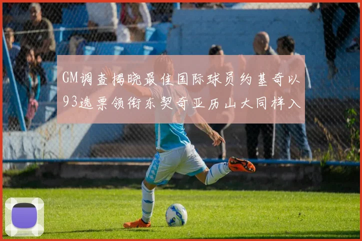 GM调查揭晓最佳国际球员约基奇以93选票领衔东契奇亚历山大同样入围